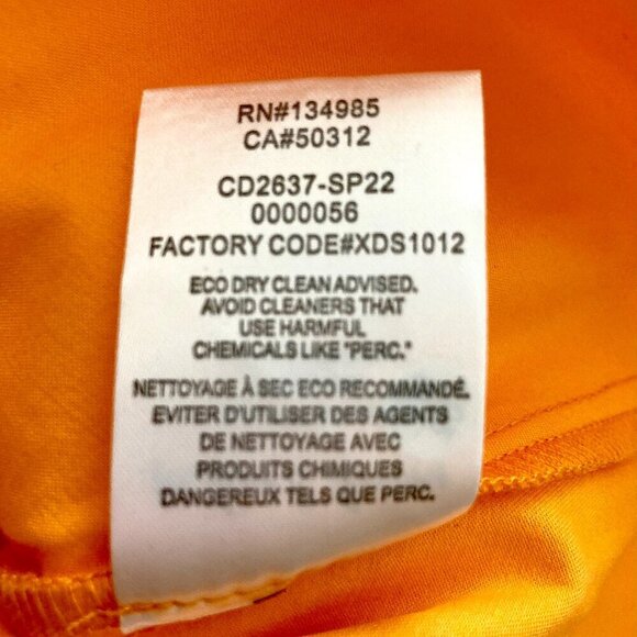 FOR LOVE & LEMONS Clementine Ruffled Tie Back Mini Dress Orange - Picture 14 of 14